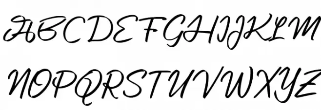 Equestrian Winter Schriftart Groß