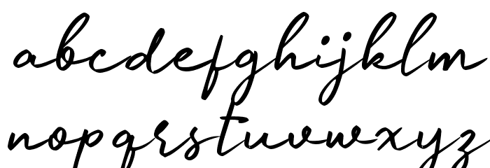 Equestrian Winter Font LOWERCASE