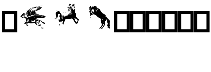 Equestrian by Darrian Schriftart Anderer Schreiben