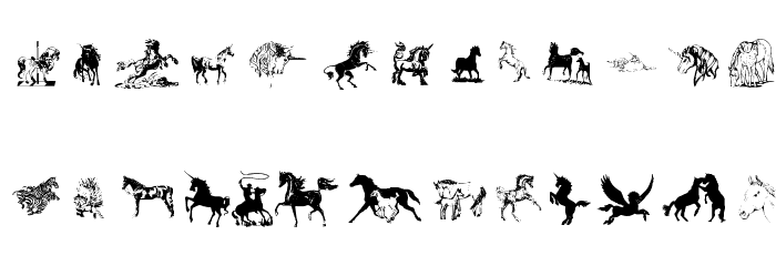 Equestrian by Darrian Schriftart Kleinbuchstaben