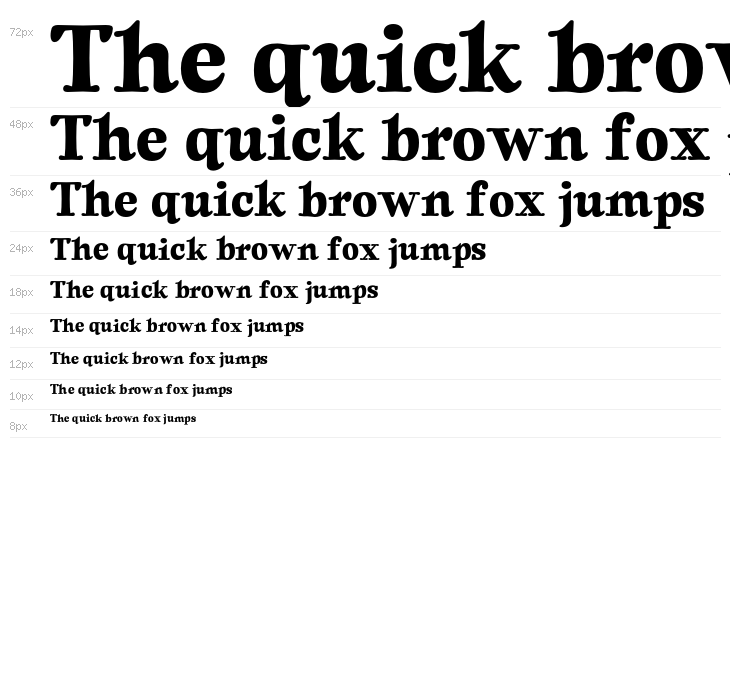 Equilibrium Serif PERSONAL USE Regular Waterfall