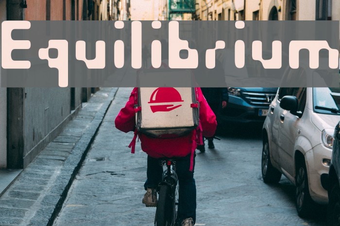 Equilibrium Font examples