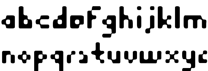 Equilibrium Font LOWERCASE