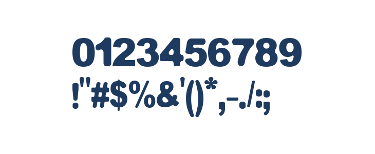 Equvalent Bold Other Characters