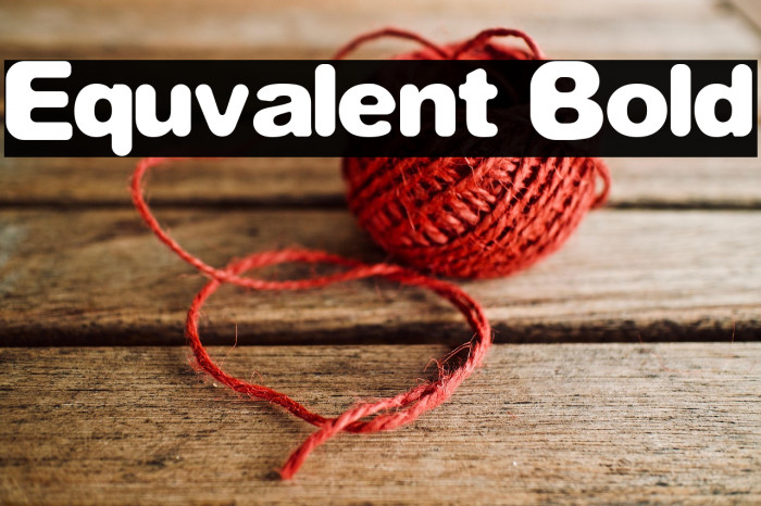 Equvalent Bold Example 1