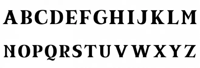 equil Regular Font LOWERCASE