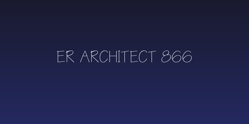ER Architect 866 Social Header
