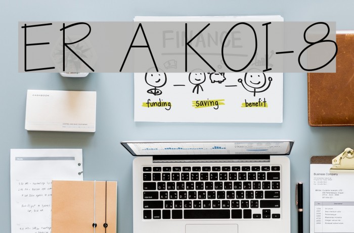 ER Architect KOI-8 Font examples
