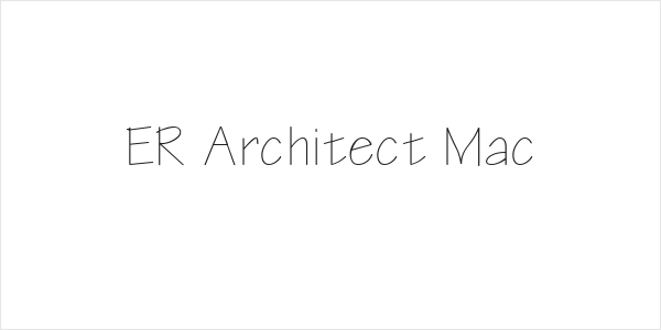 ER Architect Mac Logo