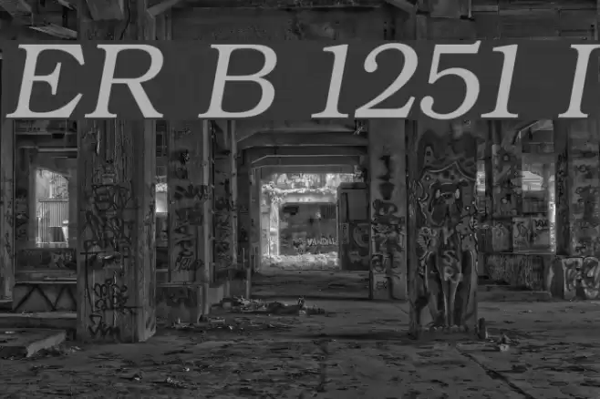 ER Bukinist 1251 Italic Font examples