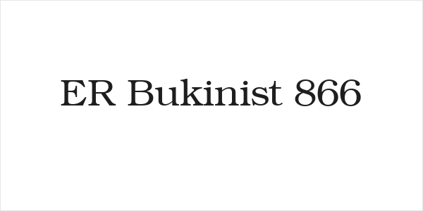 ER Bukinist 866 Logo