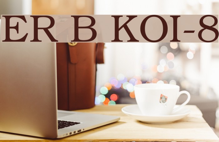 ER Bukinist KOI-8 Font examples