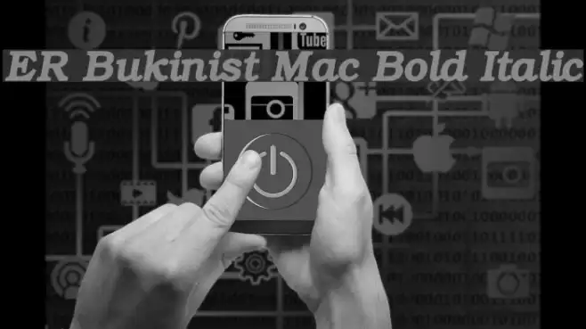 ER Bukinist Mac Bold Italic Example 2