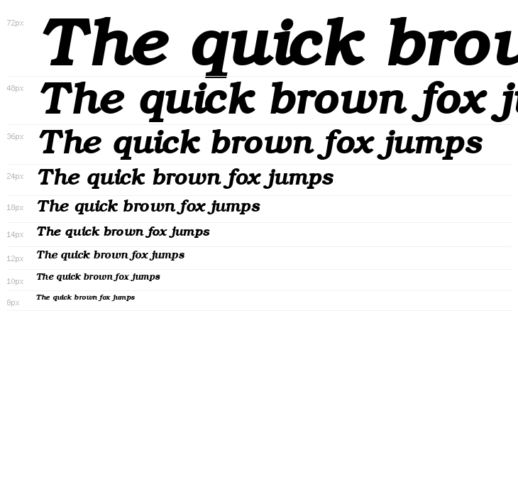 ER Bukinist Mac Bold Italic Waterfall