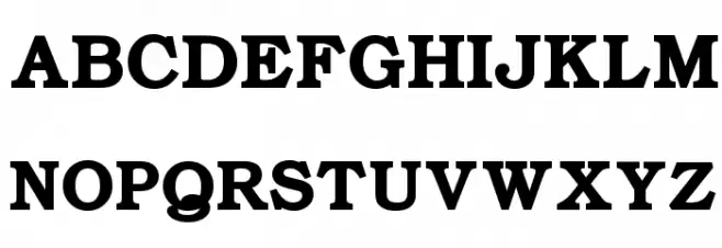 ER Bukinist Mac Bold Schriftart Groß