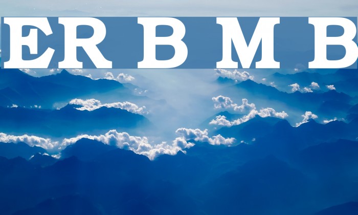 ER Bukinist Mac Bold Font examples