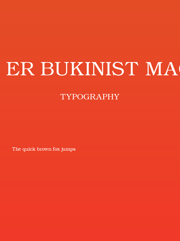 ER Bukinist Mac Poster