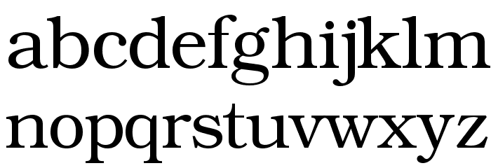 ER Bukinist Mac Font LOWERCASE