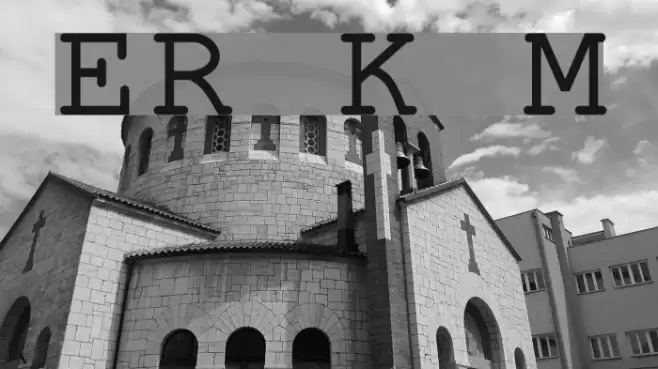 ER Kurier Mac Font examples