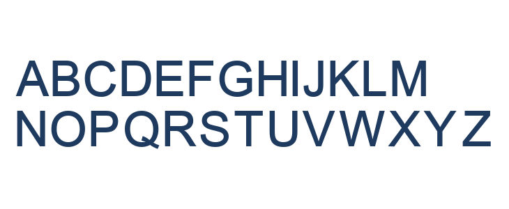 ER Univers 1251 Uppercase