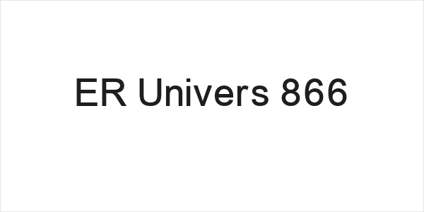 ER Univers 866 Logo