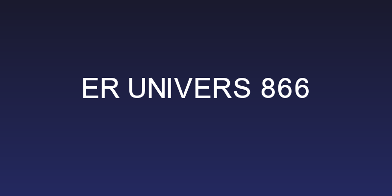 ER Univers 866 Social Header