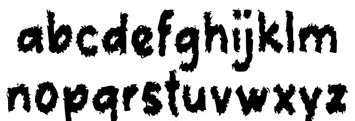ERAM Font LOWERCASE