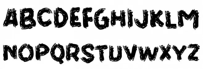 ERETAN Schriftart Groß