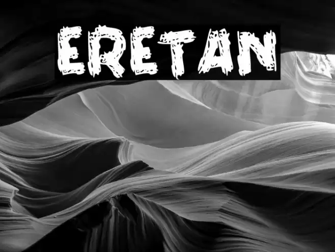 ERETAN Font examples