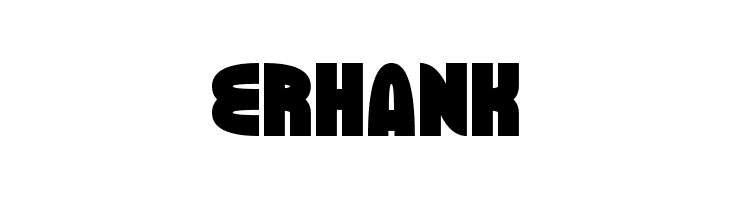 ERHANK Font