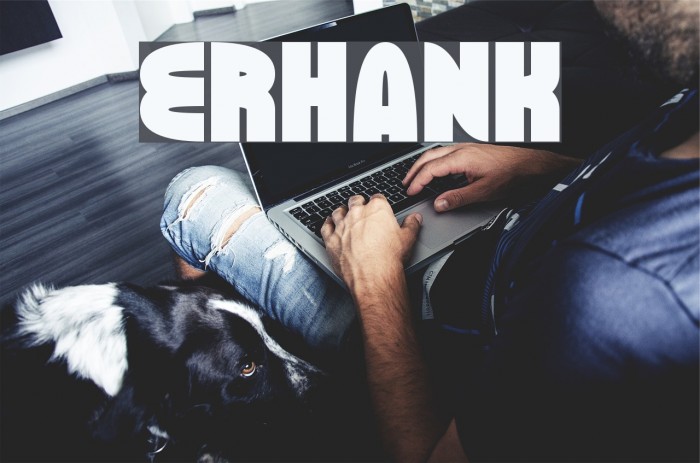 ERHANK Font examples