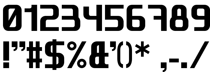 ERKN Font OTHER CHARS