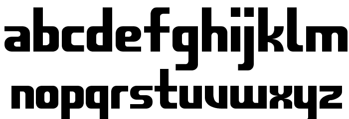 ERKN Font LOWERCASE