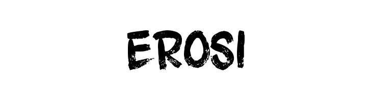 EROSI  Frei Schriftart Herunterladen