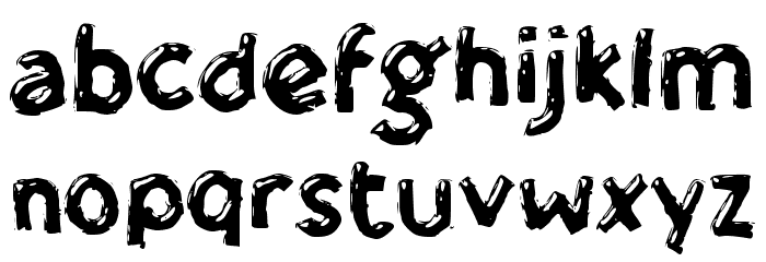 EROSS Font LOWERCASE