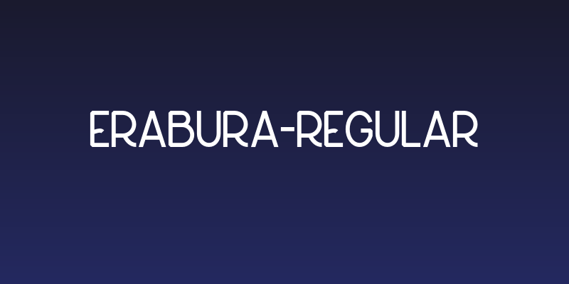 Erabura-Regular Social Header