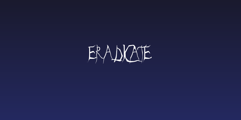 Eradicate Social Header