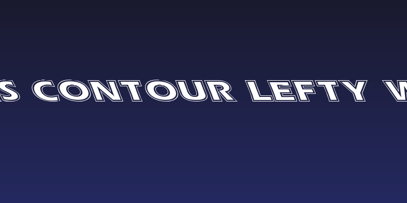 Eras Contour Lefty Wide Social Header