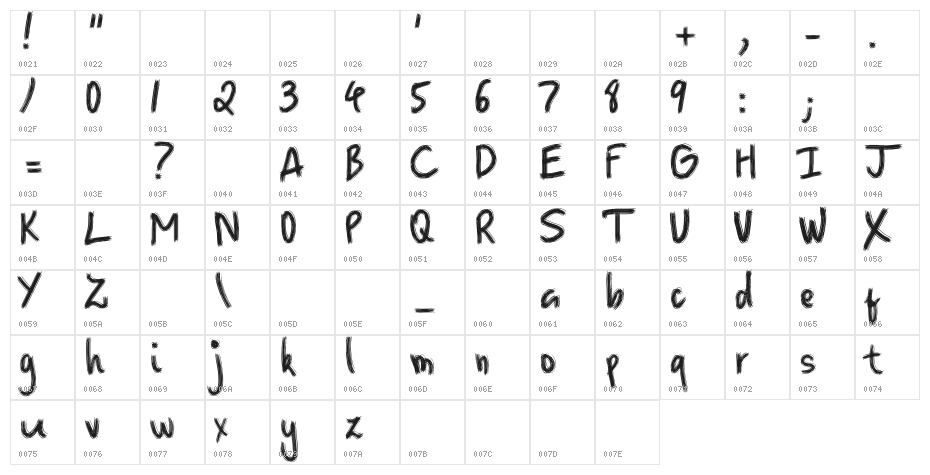 Erase Old Year Character Map