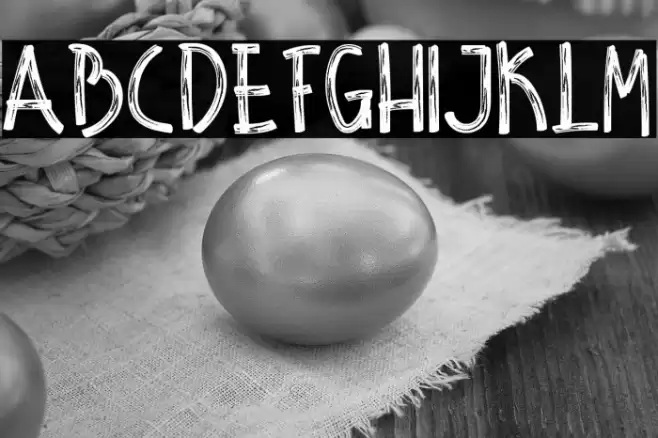 Eraser Head Font examples