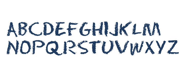 Eraser Regular1 Uppercase