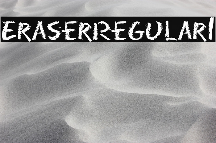 Eraser Regular1 Example 3