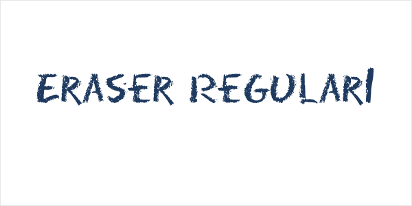 Eraser Regular1 Logo
