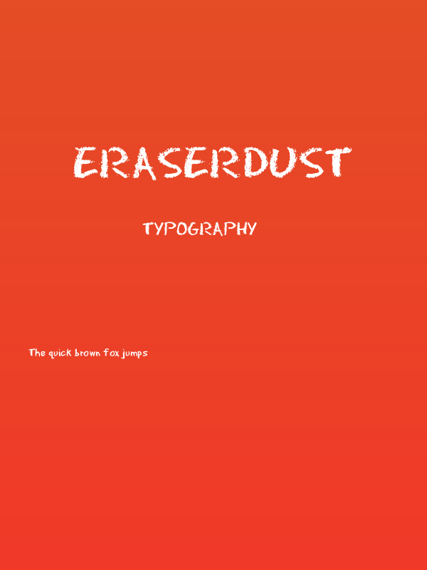 EraserDust Poster