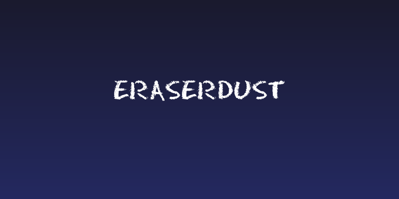 EraserDust Social Header