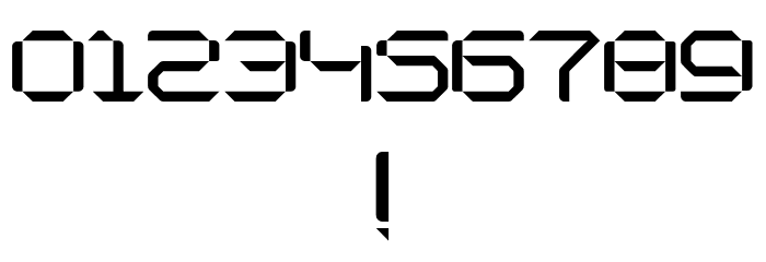 Eraserhead Font OTHER CHARS