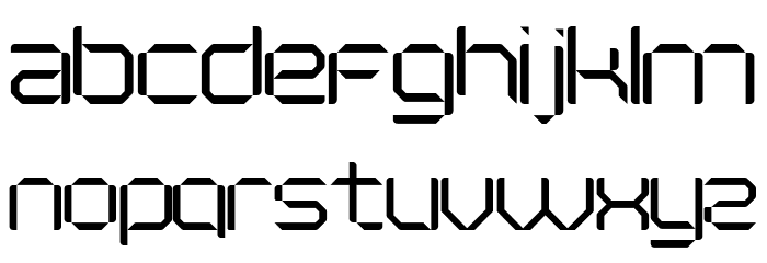 Eraserhead Font LOWERCASE