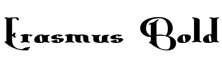 Erasmus Bold  Free Fonts Download