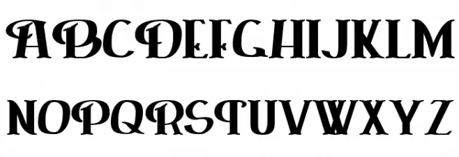 ErasmusInline Bold Font Litere mari
