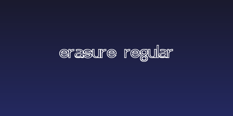Erasure Regular Social Header
